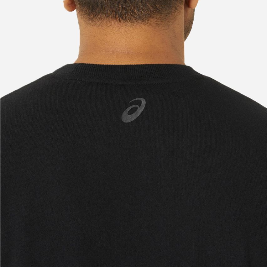 Asics SWEATSHIRT Men black/graphite grey