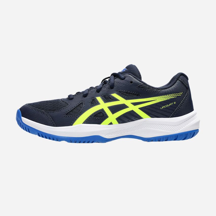 Asics UPCOURT 6 GS Kids midnight/safety yellow