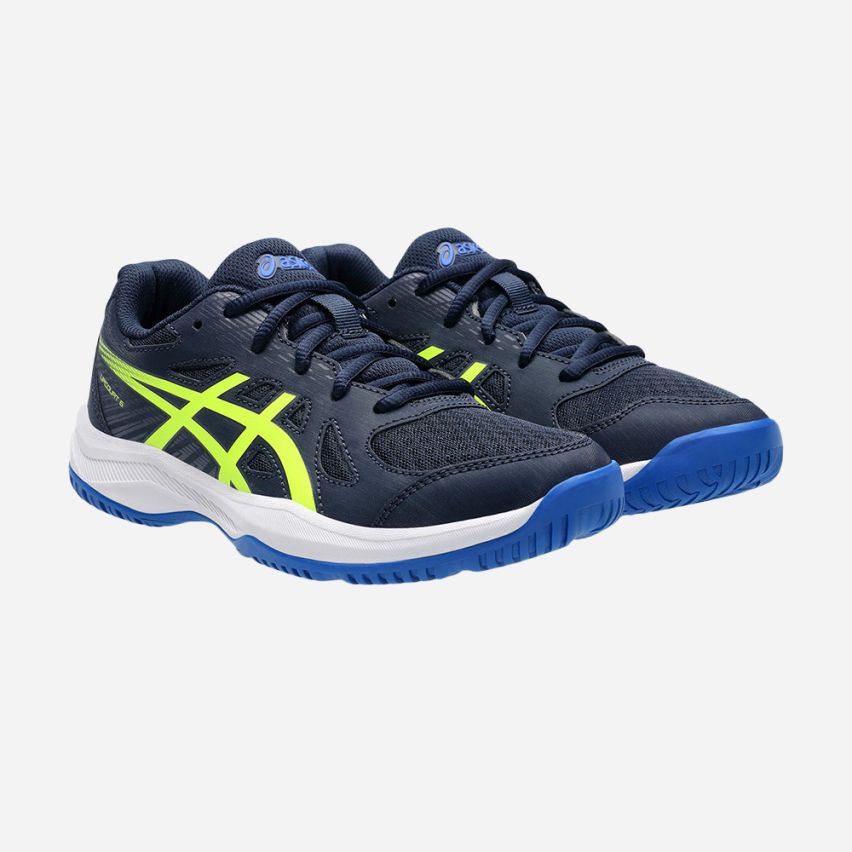 Asics UPCOURT 6 GS Kids midnight/safety yellow