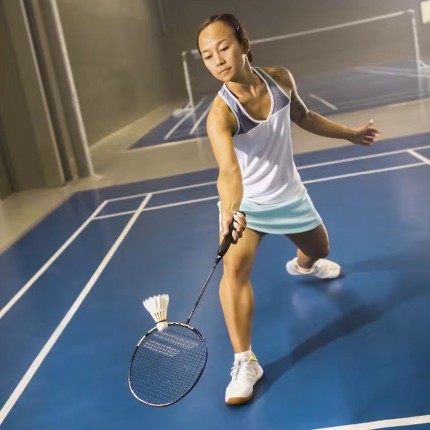 Babolat Badmintonracket Satelite Master bespannt 