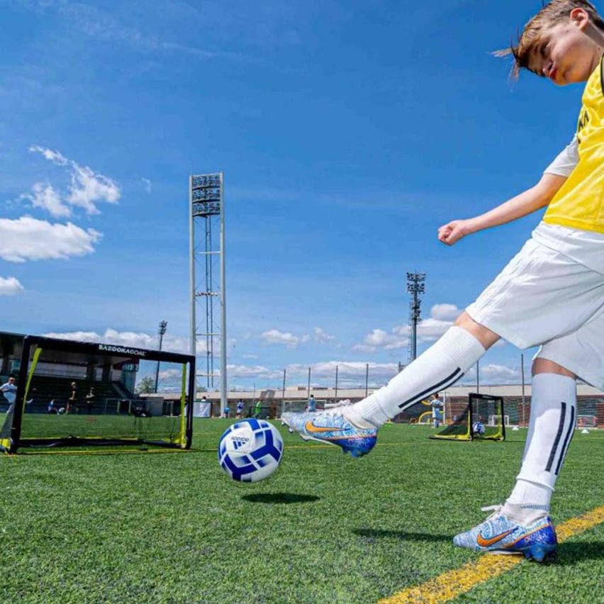 BazookaGoal Pop-Up-Fussballtor (120 x 75cm)