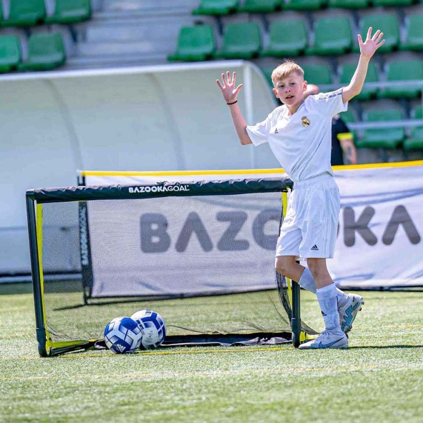BazookaGoal Pop-Up-Fussballtor (150 x 90cm)