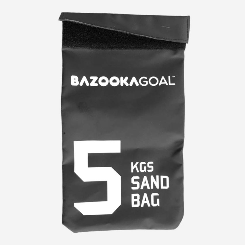 BazookaGoal 5kg Sandsack schwarz (2-Pack)