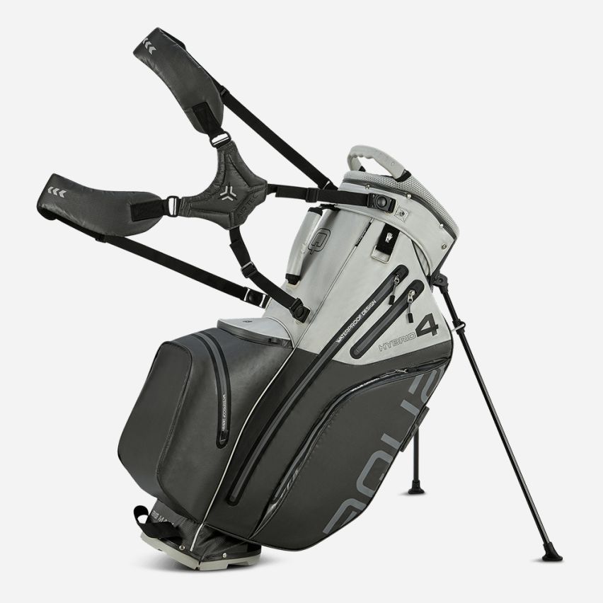 Big Max Aqua Hybrid 4 Golfbag grey/silver