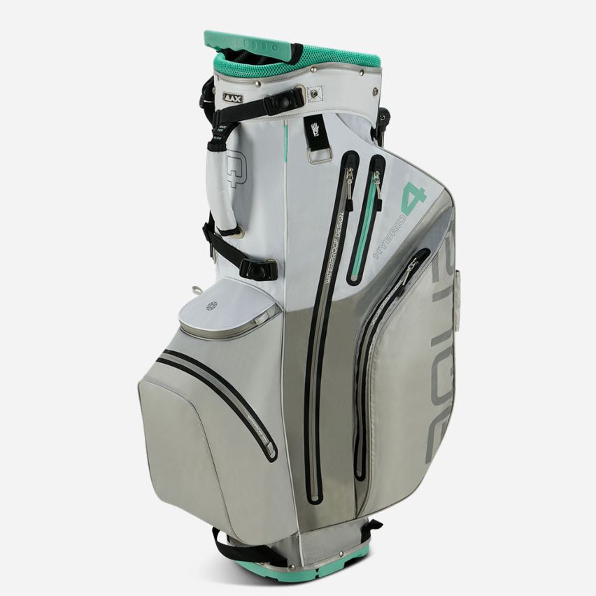 Big Max Aqua Hybrid 4 Golfbag white/grey/mint