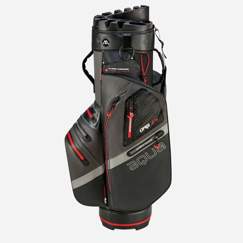 Big Max Aqua Silencio 4 Cartbag charocal/black/red