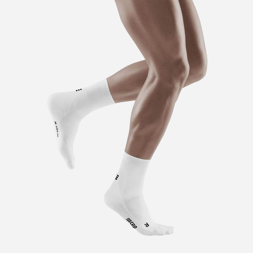 CEP classic socks mid cut Men all white