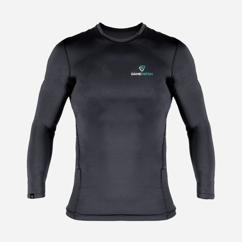 Gamepatch Compression Shirt Long Sleeve schwarz