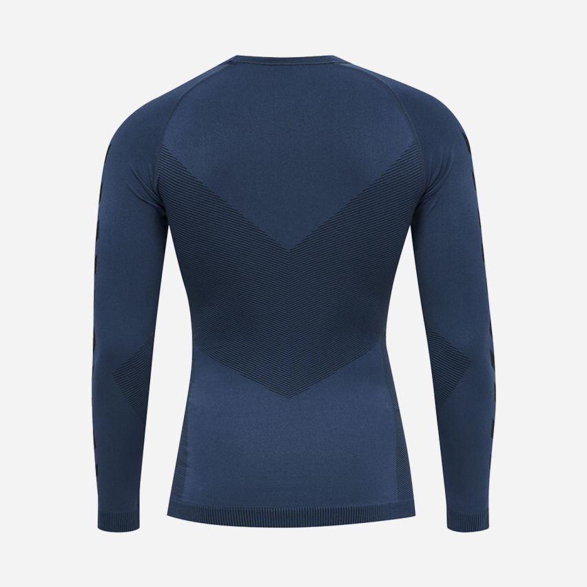 Hummel Baselayer First seamless Jersey L/S dunkelblau