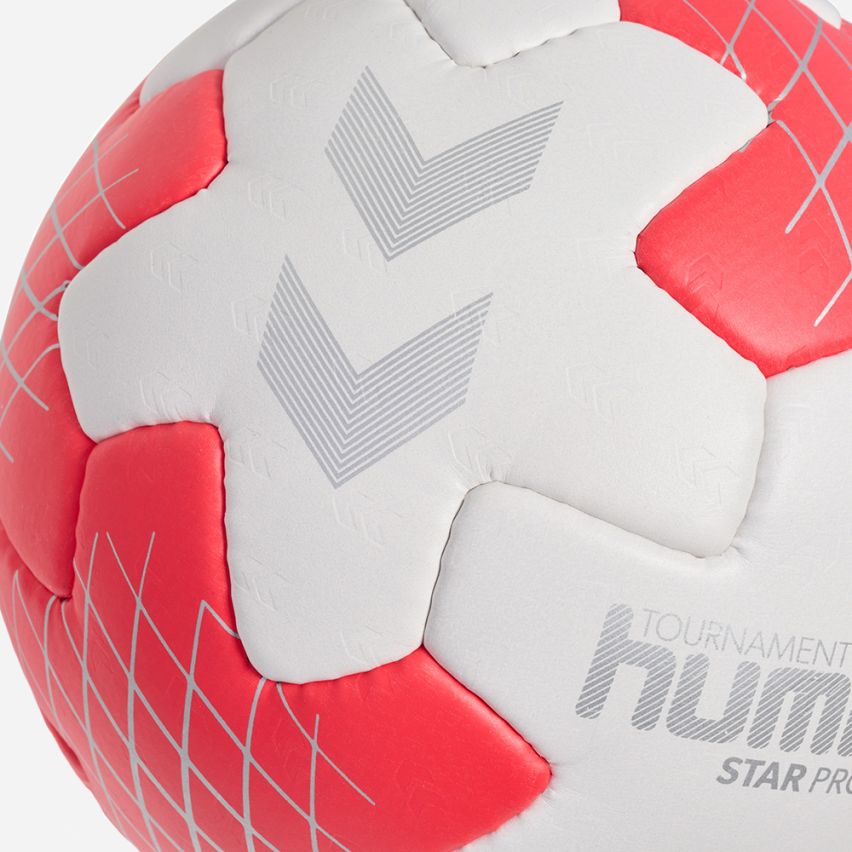 Hummel hmlSTAR PRO HB Handball 25 white/red