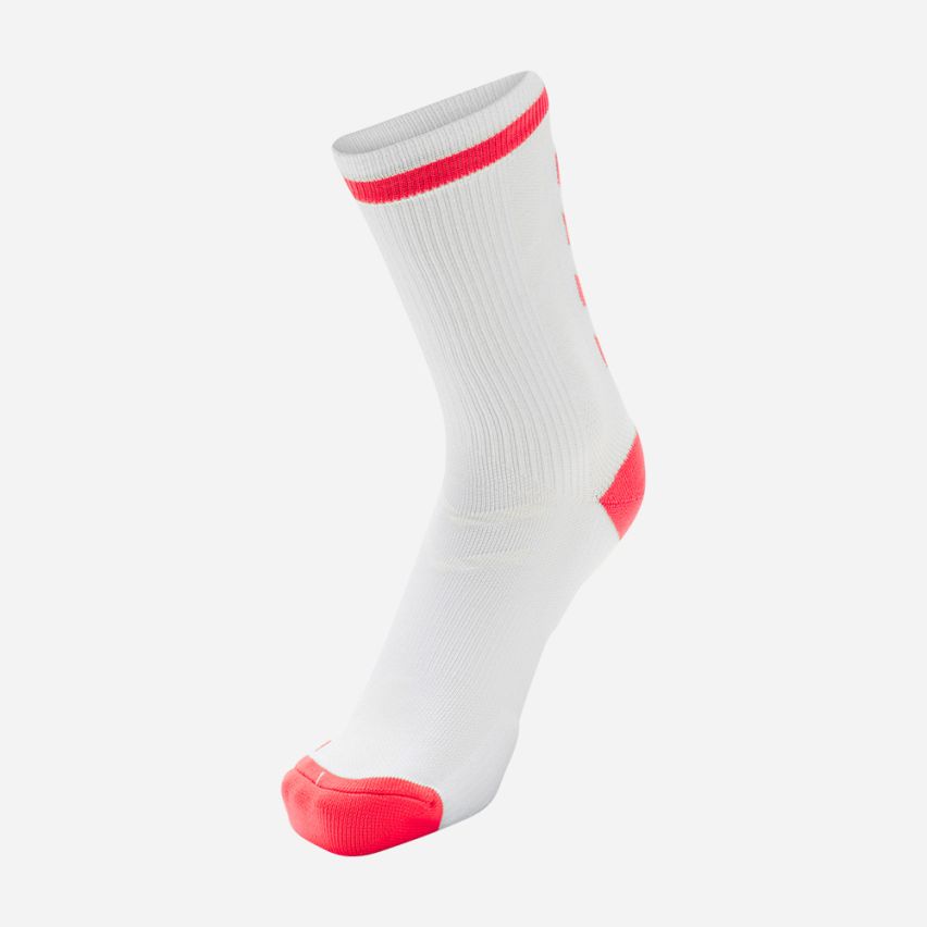 Hummel Socken ELITE INDOOR LOW white/diva pink