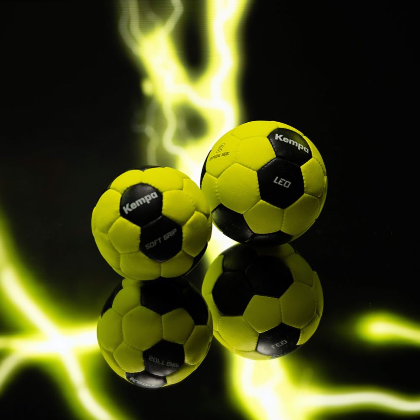 Kempa Leo fluo gelb/schwarz