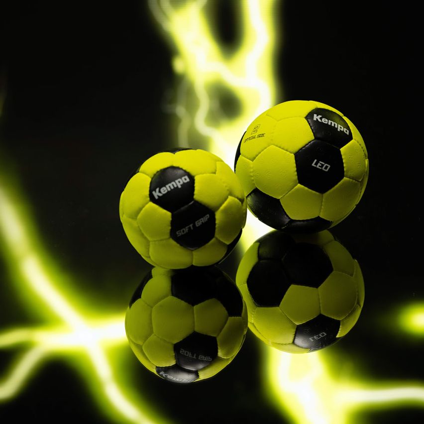 Kempa Soft Grip fluo gelb/schwarz