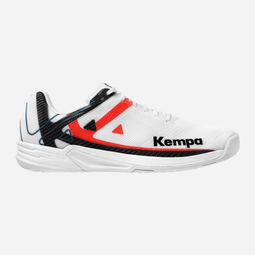 Kempa Wing 2.0 weiss/rot/schwarz