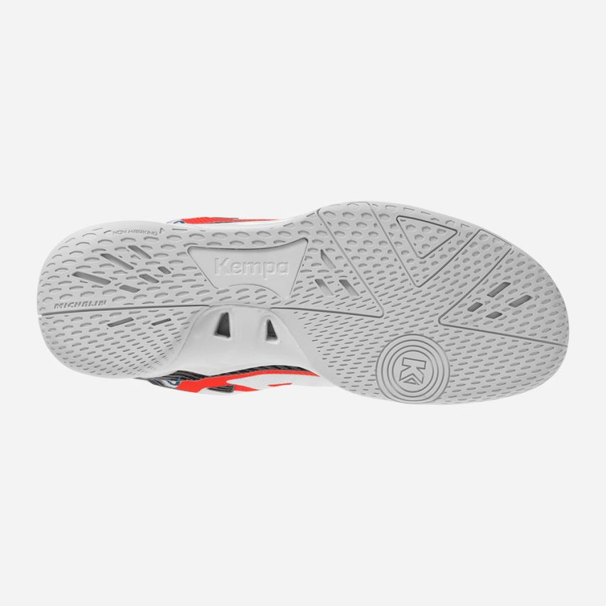 Kempa Wing 2.0 weiss/rot/schwarz