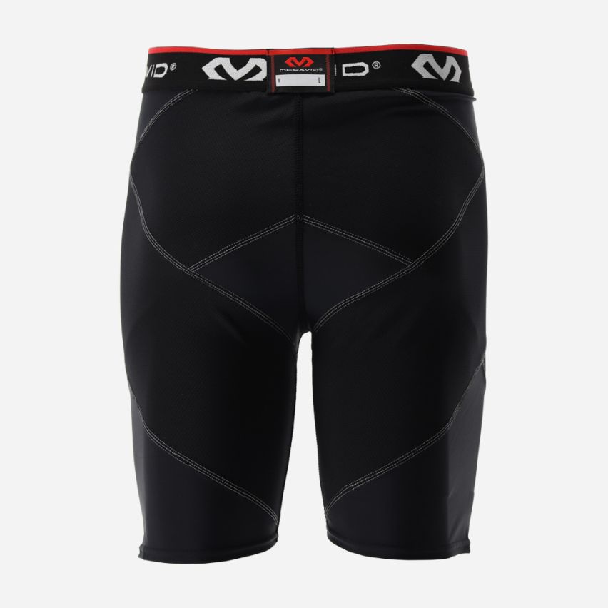 McDavid Super Cross Compression Short mit Hip Spica schwarz