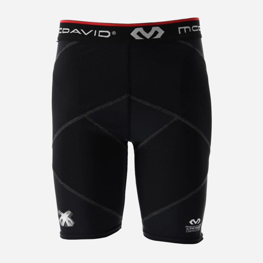 McDavid Super Cross Compression Short mit Hip Spica schwarz