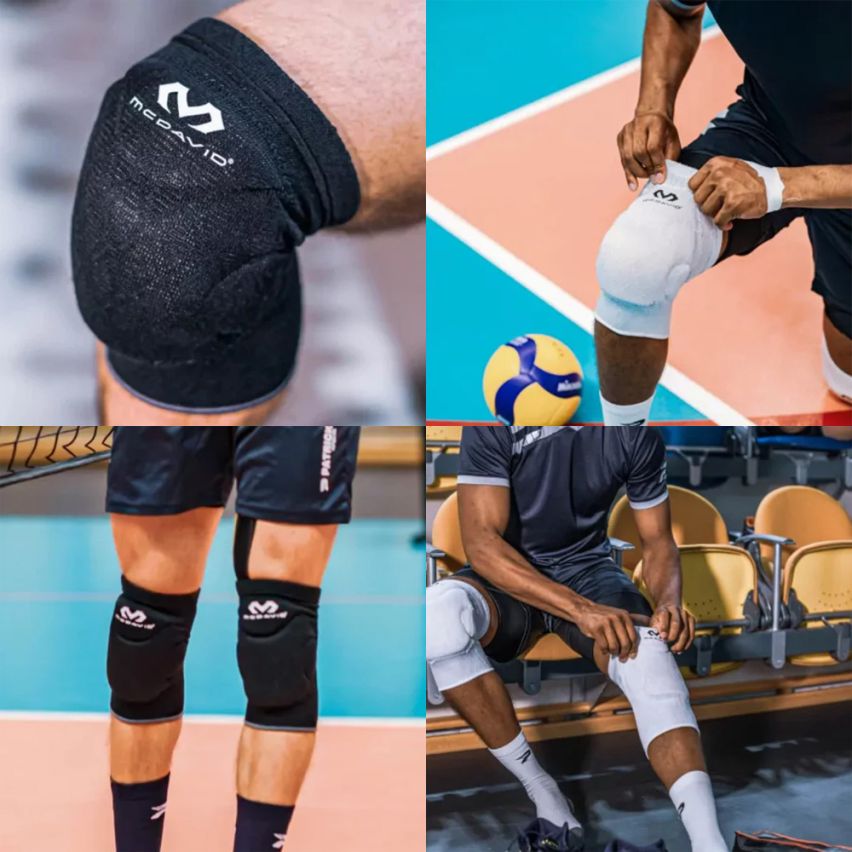 McDavid Knieschoner Flex-Force Knee Pads schwarz (Paar)