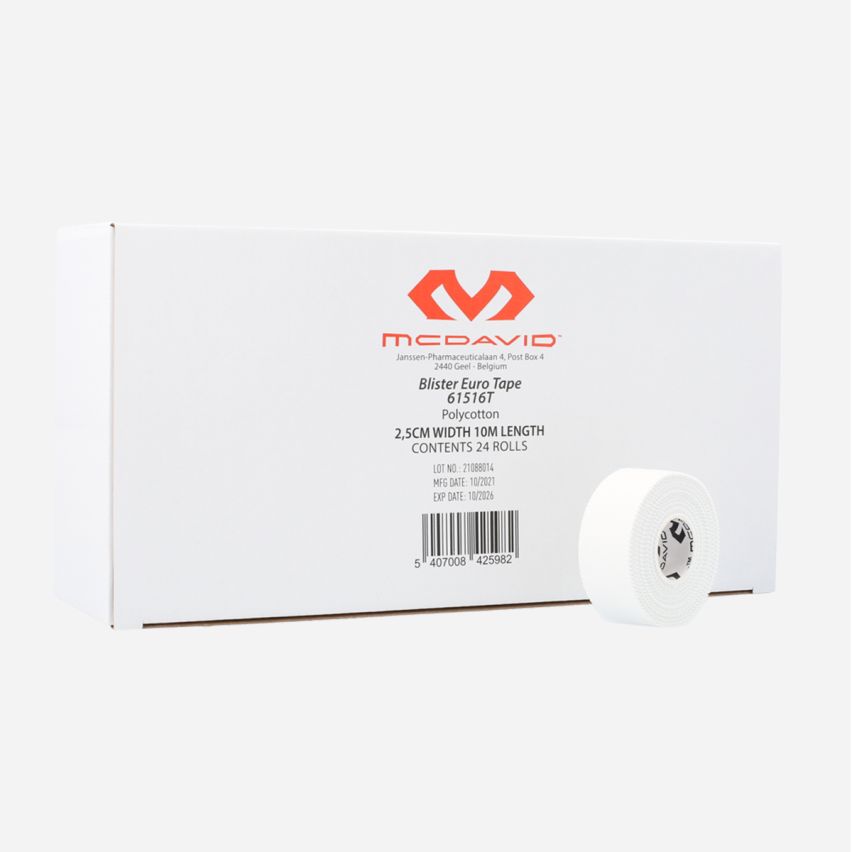 McDavid Tape weiss 2.5cm x 10m (24-Pack)