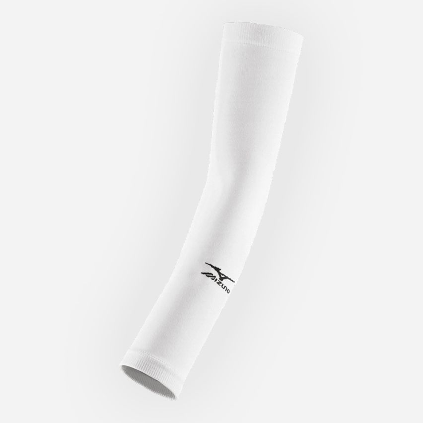 Mizuno Arm Sleeves weiss (Paar)