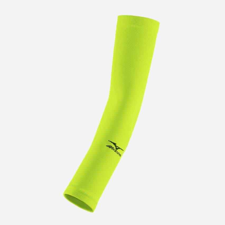 Mizuno Arm Sleeves gelb (Paar)