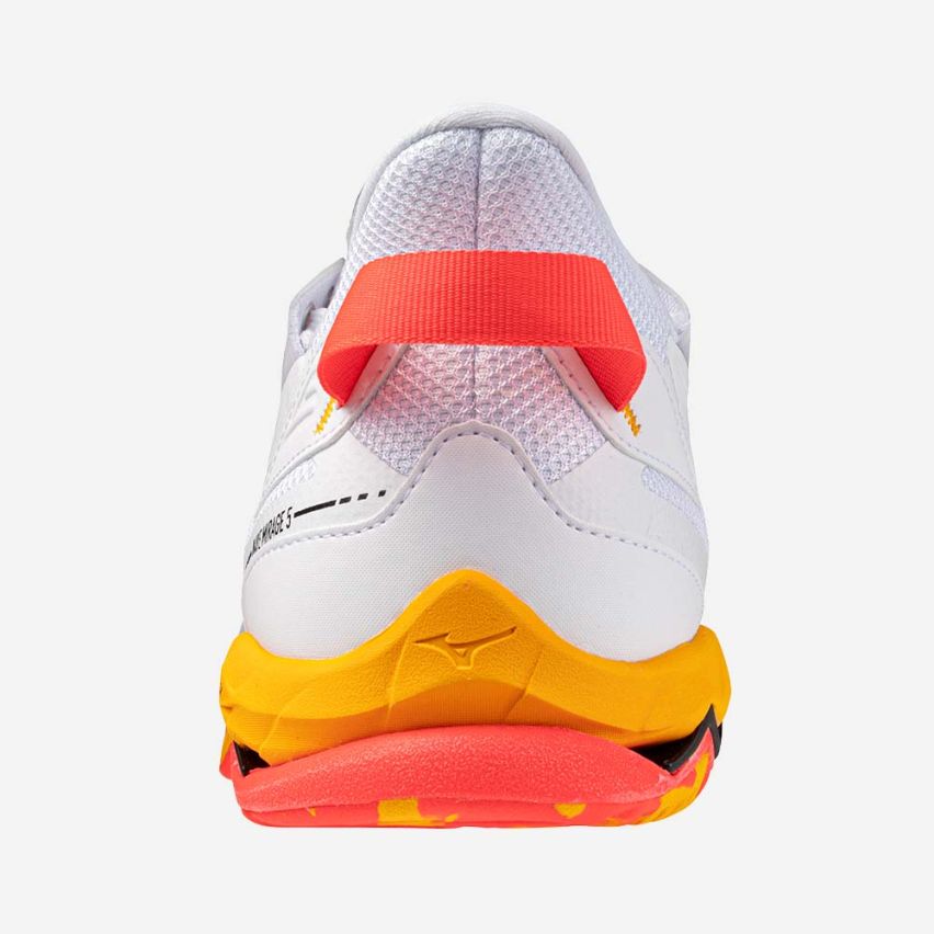 Mizuno Wave MIRAGE 5 white/coral/citrus