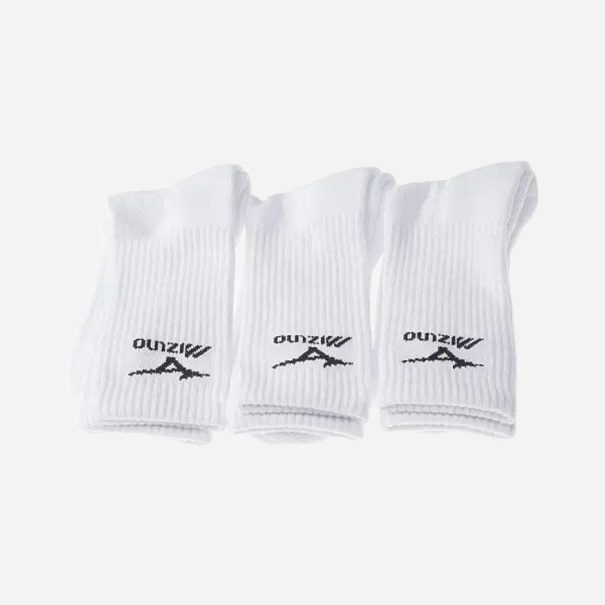 Mizuno 3P Socken Training weiss (3-Pack)