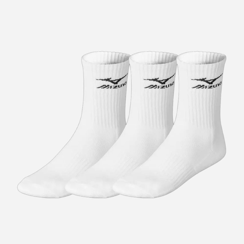 Mizuno 3P Socken Training weiss (3-Pack)