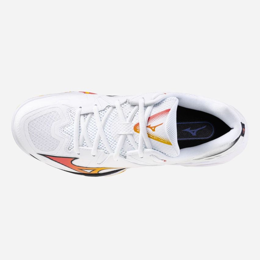 Mizuno Wave CLAW 3 white/citrus/coral