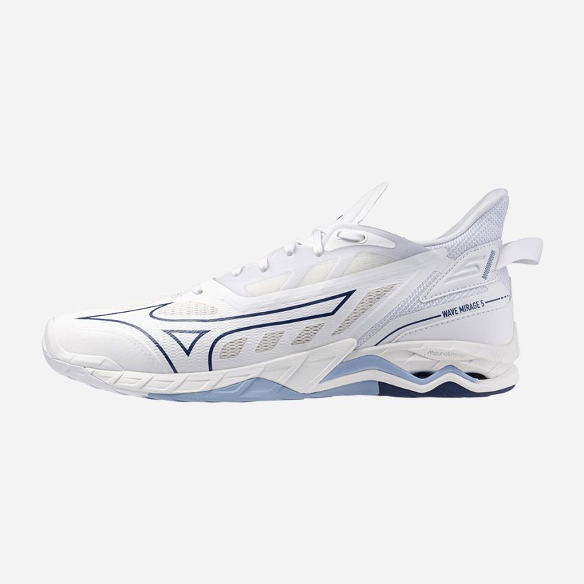 Mizuno Wave MIRAGE 5 white/bellwetherblue/belairblu
