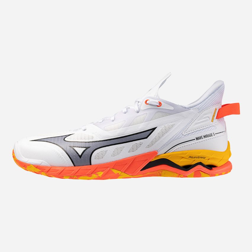 Mizuno Wave MIRAGE 5 white/coral/citrus