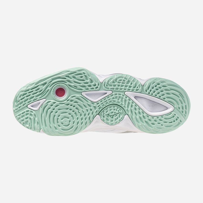 Mizuno Wave MOMENTUM ELITE white/blue tint