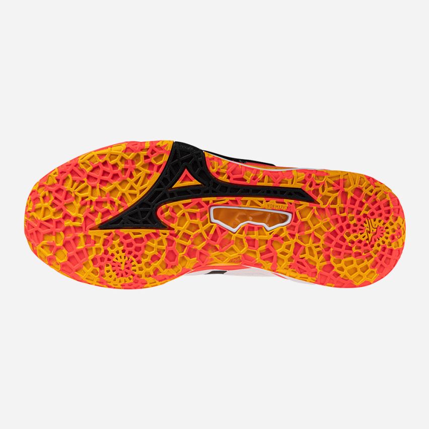 Mizuno Wave STEALTH NEO 2 white/coral/citrus
