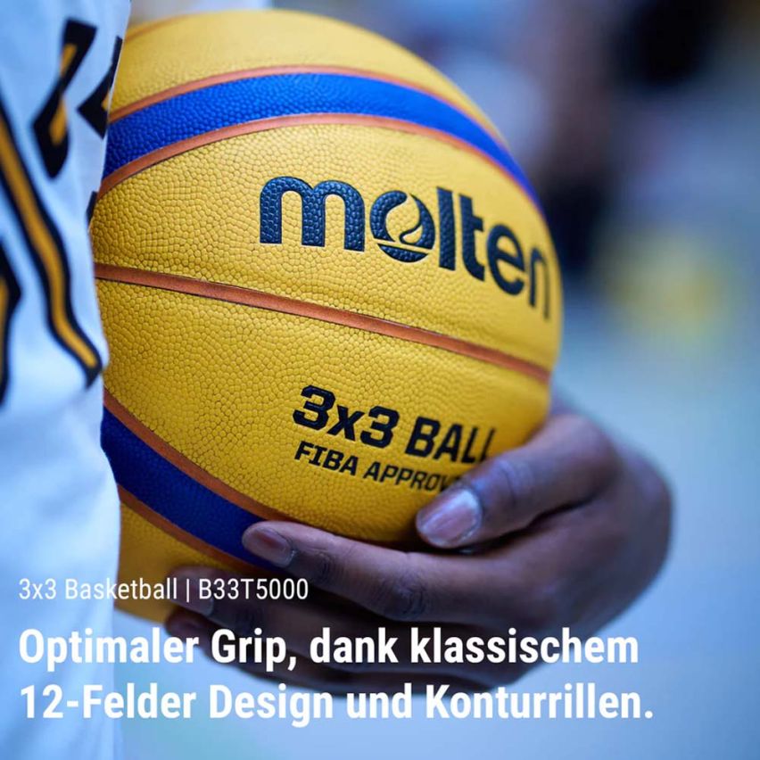 Molten 3x3 Basketball B33T5000 Grösse 6