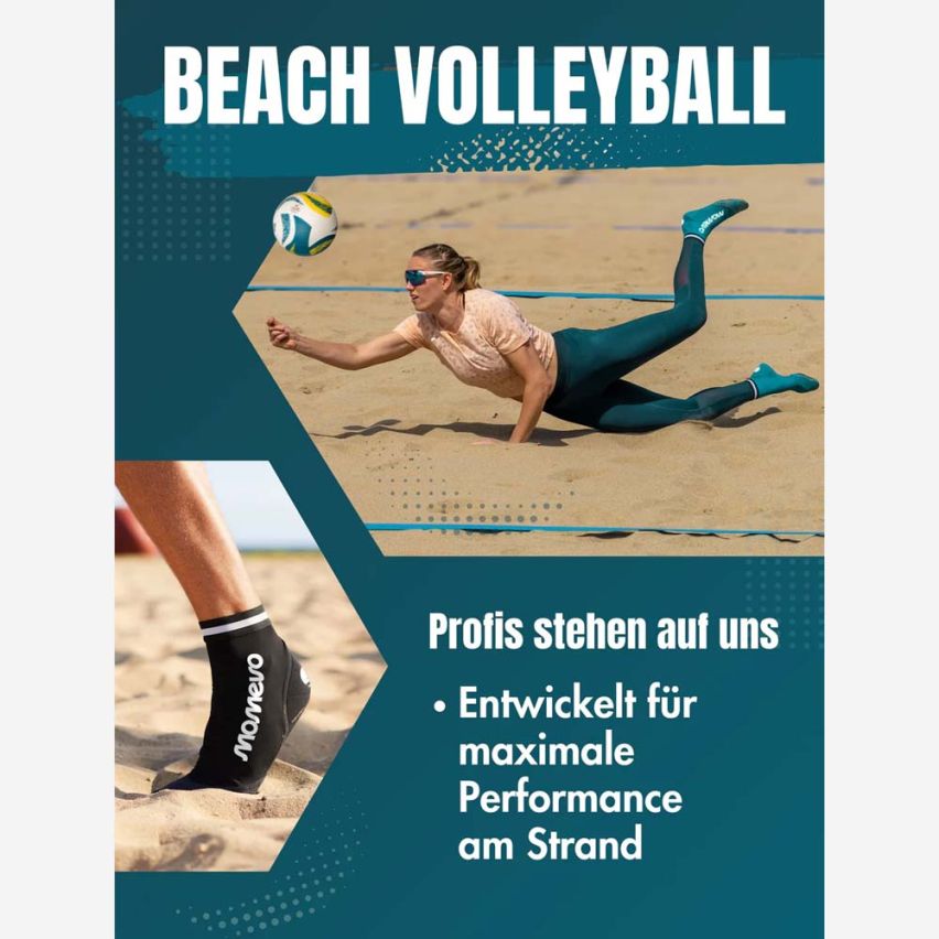 momevo Beachmates Beachsocken petrol