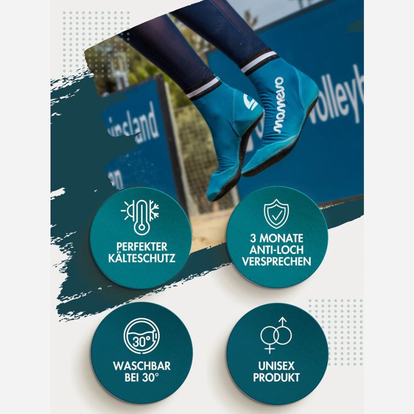 momevo Beachmates Beachsocken petrol