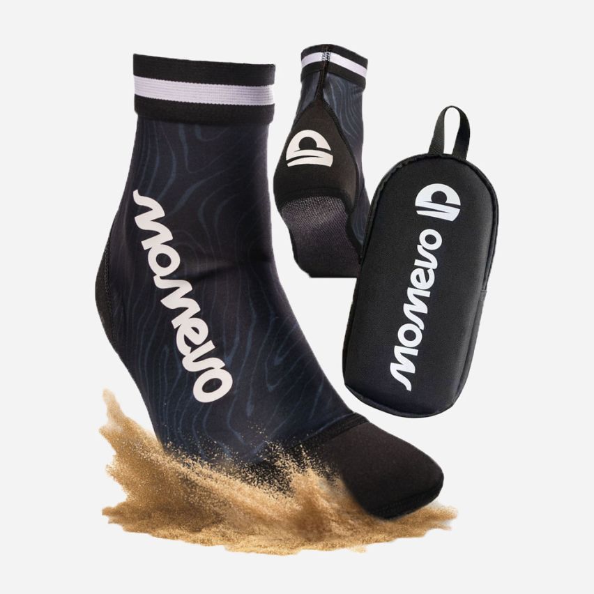 momevo Beachmates Beachsocken Pro schwarz