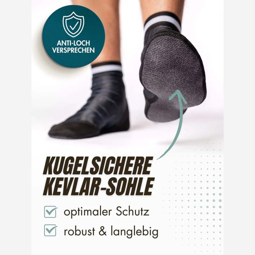 momevo Beachmates Beachsocken Pro schwarz