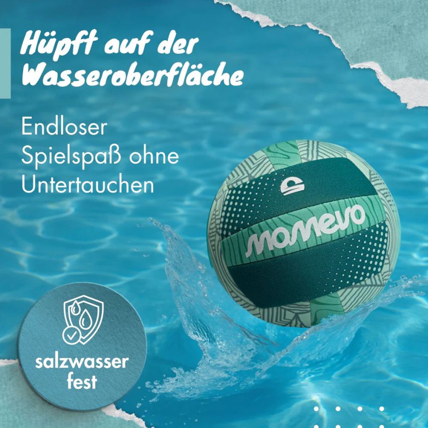 momevo Kinderball Beachbuddy Neopren jungle (Grösse 2)