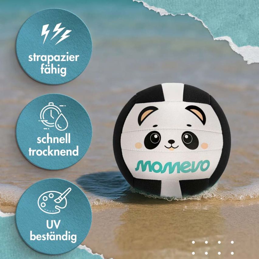 momevo Kinderball Beachbuddy Neopren panda (Grösse 2)