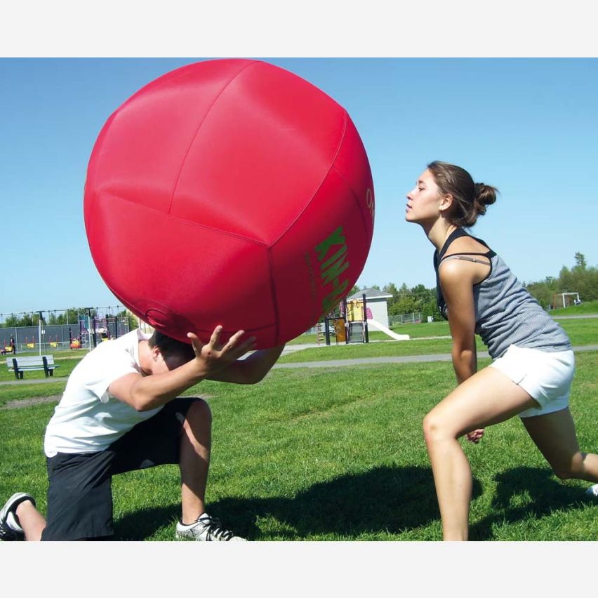 Omnikin KIN-BALL Sport rot (Durchmesser 84cm)