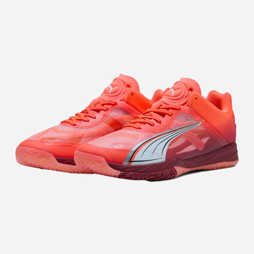 Puma ACCELERATE NITRO SQD glowing red/white dark crimson