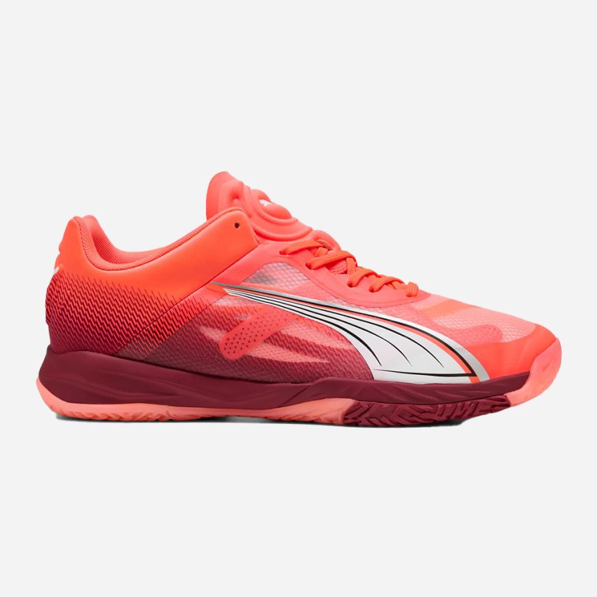 Puma ACCELERATE NITRO SQD glowing red/white dark crimson