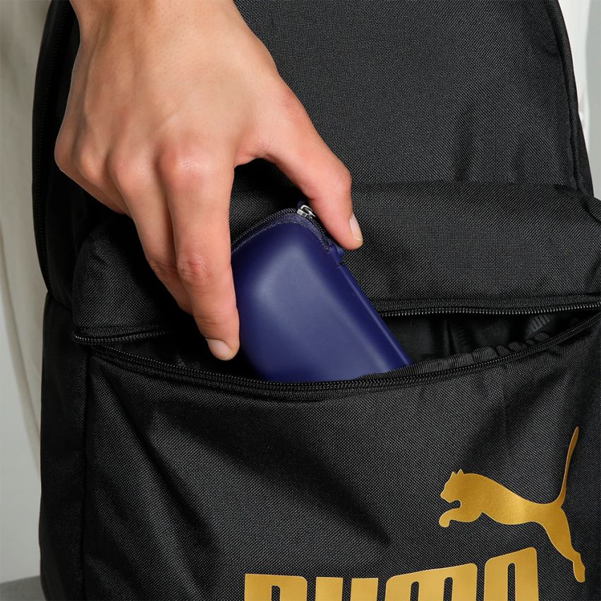 Puma PHASE Backpack schwarz/gold (22L)