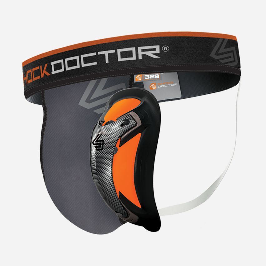 ShockDoctor Tiefschutz Ultra mit Carbon Flex Cup, grau