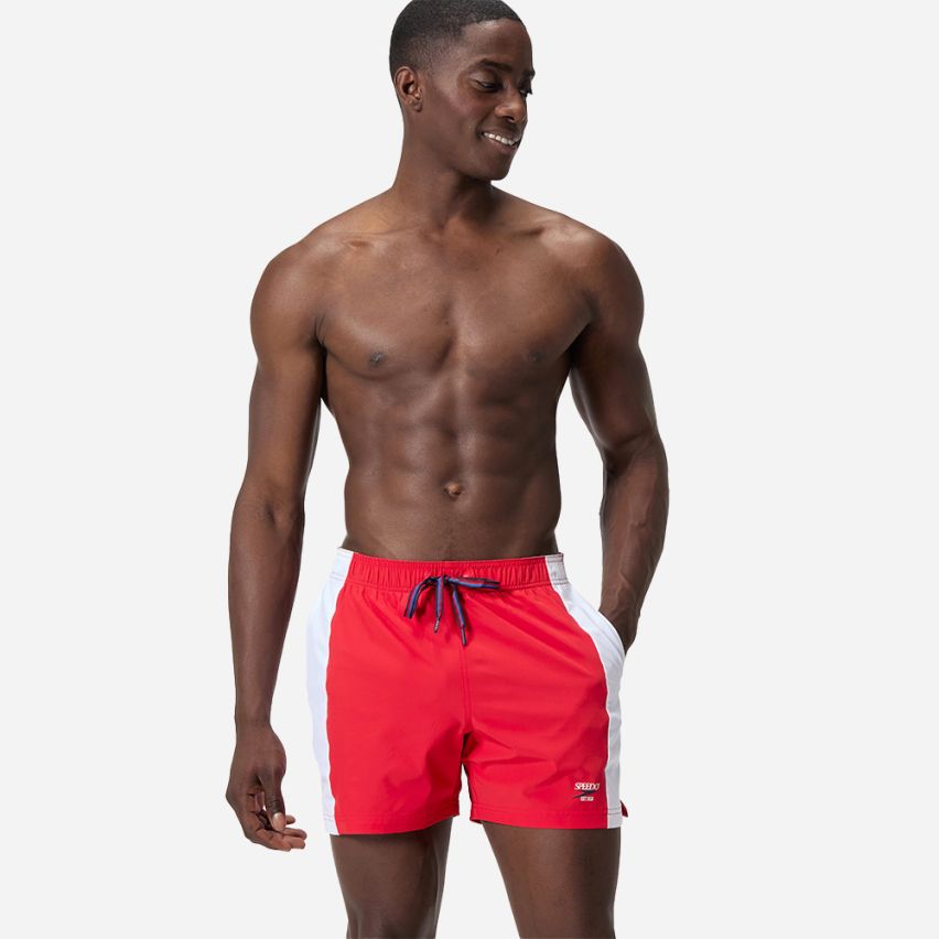 Speedo Jetstream Retro Volley Badeshorts high risk red