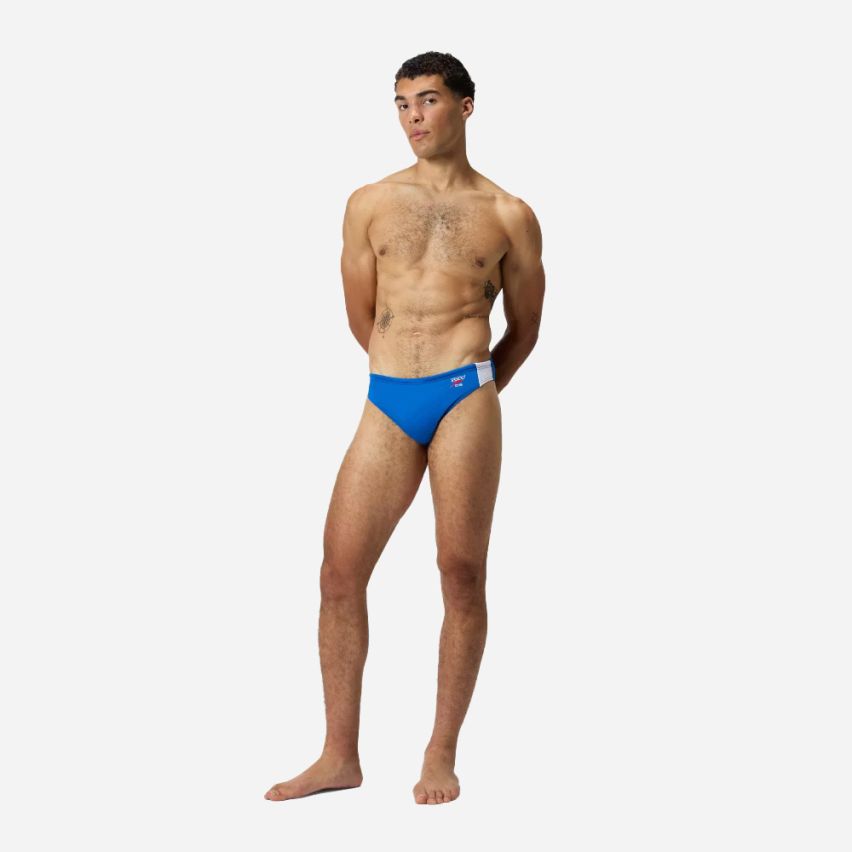 Speedo Jetstream Retro Colorblock Badeslip turkish sea
