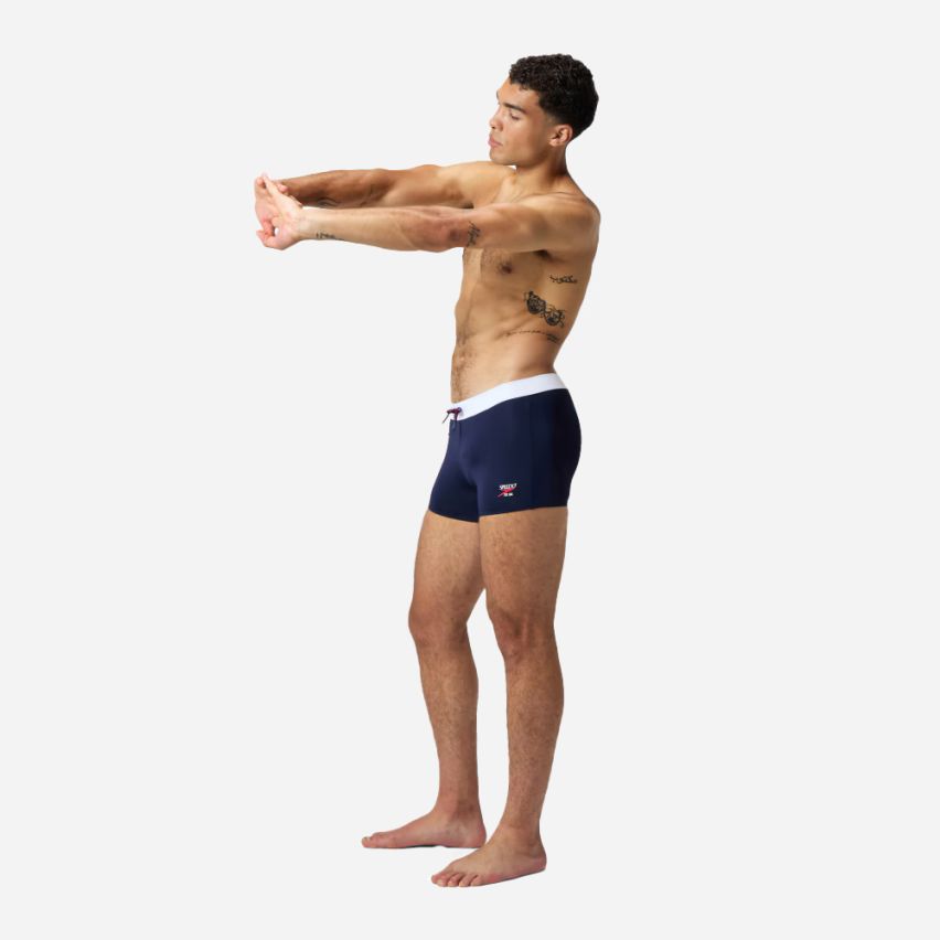 Speedo Jetstream Retro Solid Aquashort peacoat