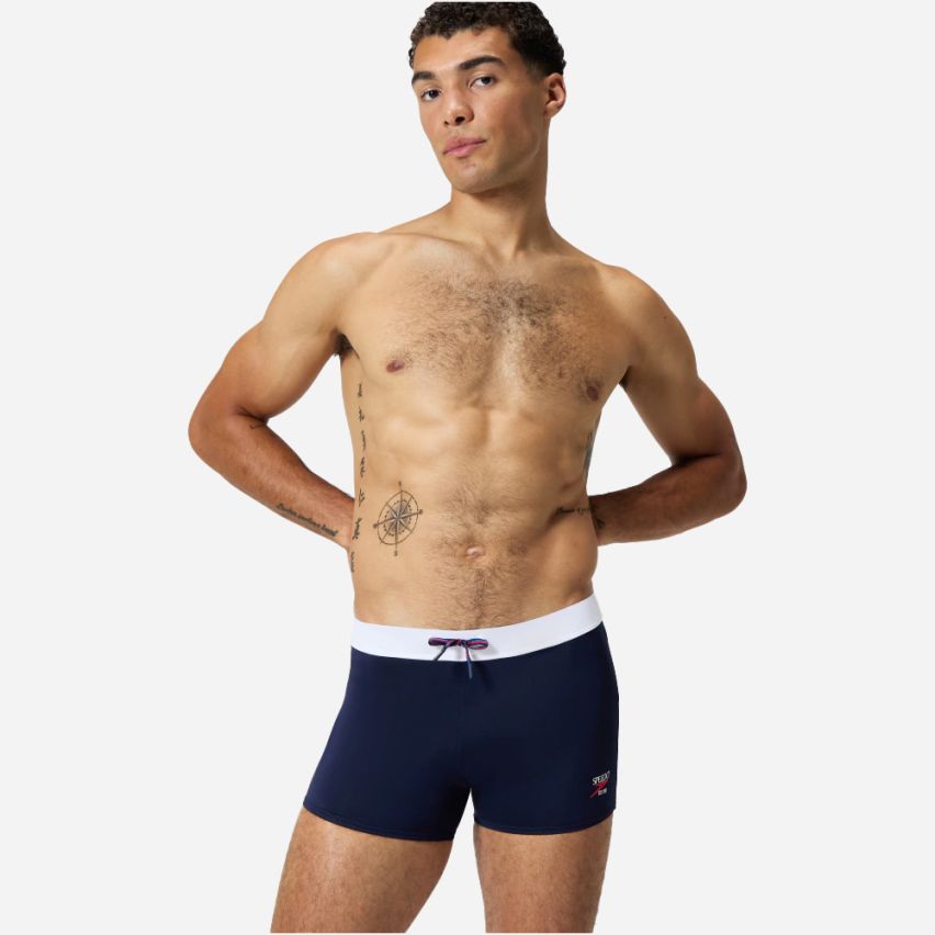 Speedo Jetstream Retro Solid Aquashort peacoat