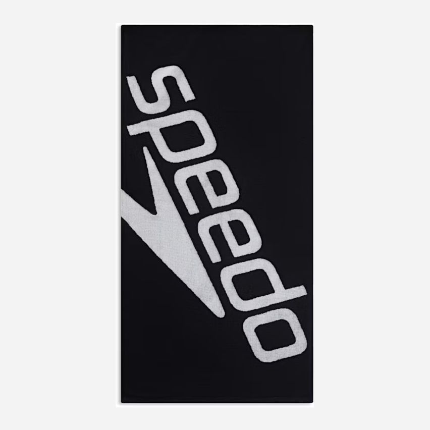 Speedo Logo Tuch black/white 70cm x 140cm